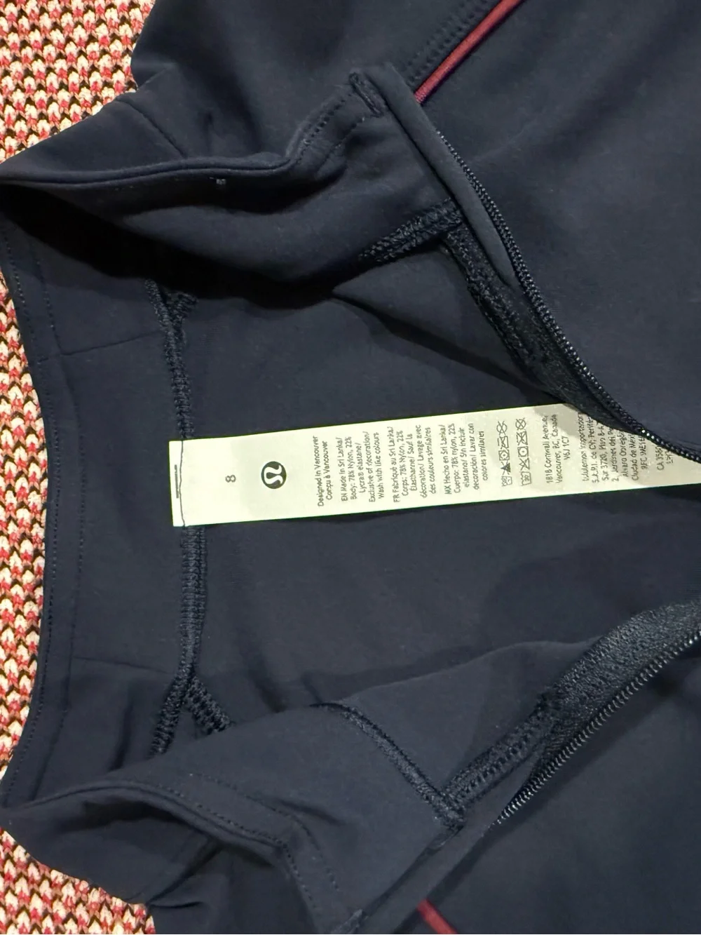 Lululemon Wunder Train Cropped Long Sleeve